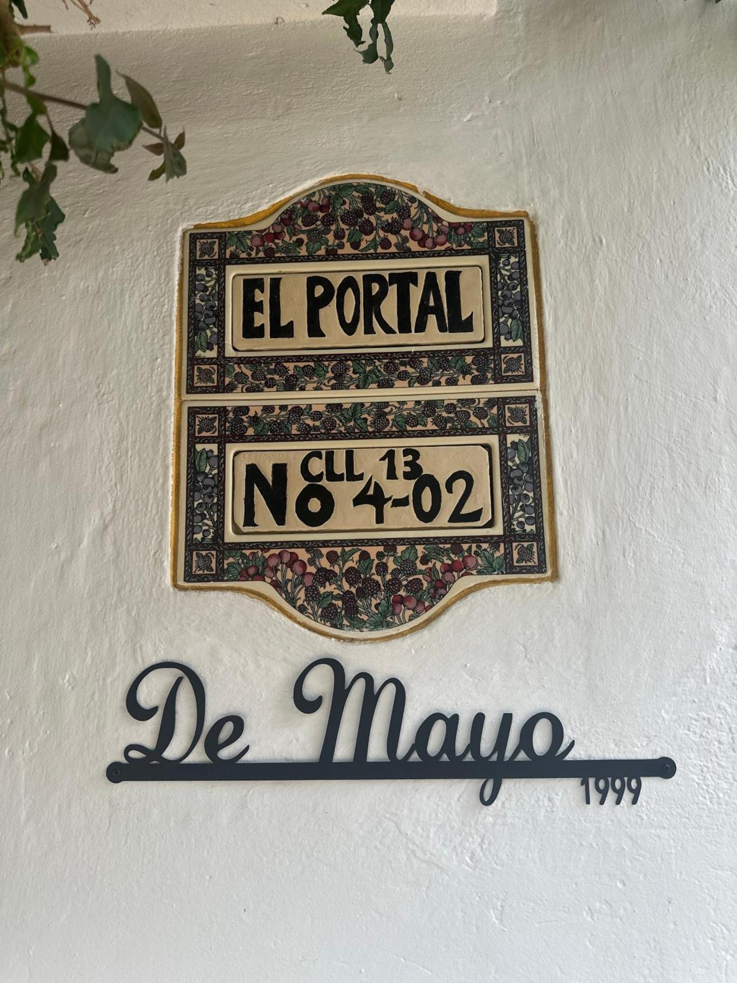 Готель El Portal De Mayo Вілья-де-Лейва Екстер'єр фото